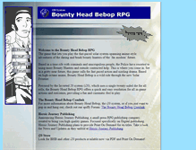 Tablet Screenshot of bountyheadbebop.com